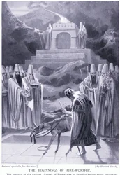 Die Anfänge der Feueranbetung